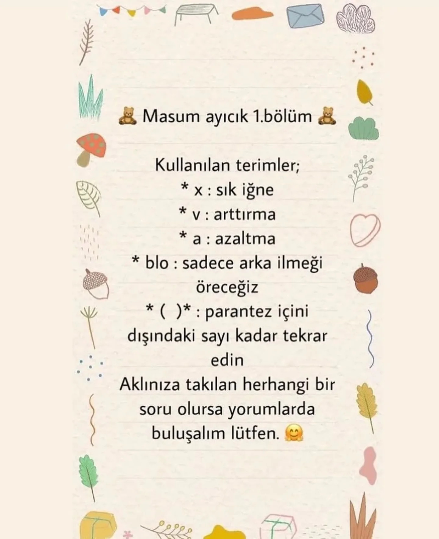 Sevimli Örgü Ayı Modeli: Kolay ve Eğlenceli Proje