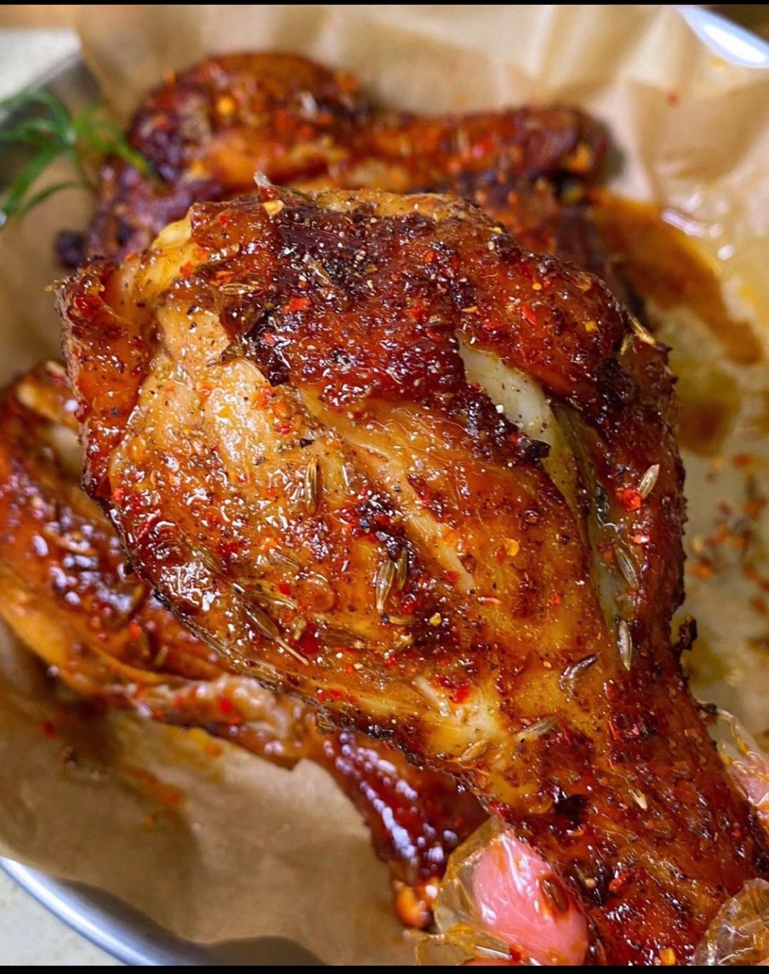 Spicy Herb-Roasted Chicken Delight