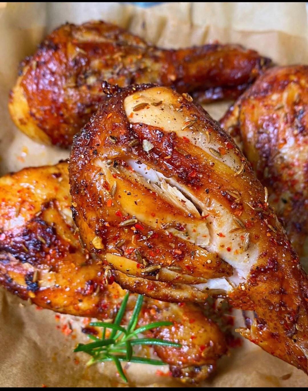 Spicy Herb-Roasted Chicken Delight