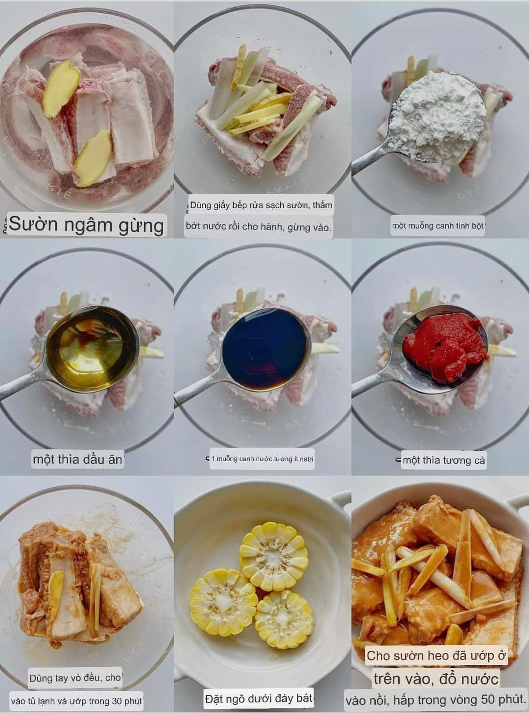 SƯỜN HẤP KIỂU NÀY SIÊU NGONNNNNN