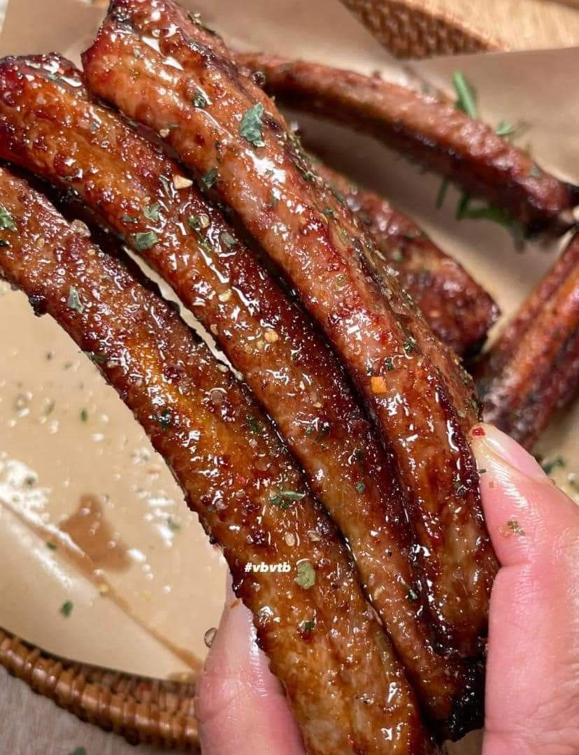 Sườn Nướng Ngon Đậm Đà Cùng Nồi Chiên Không Dầu