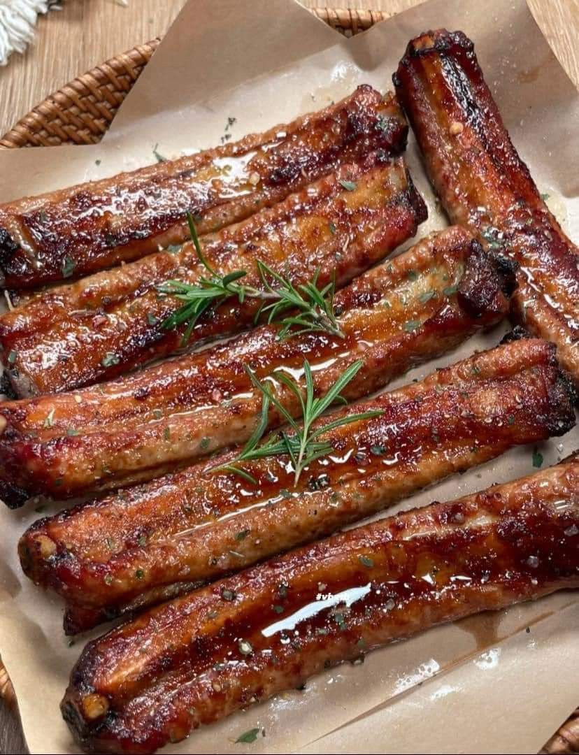 Sườn Nướng Ngon Đậm Đà Cùng Nồi Chiên Không Dầu