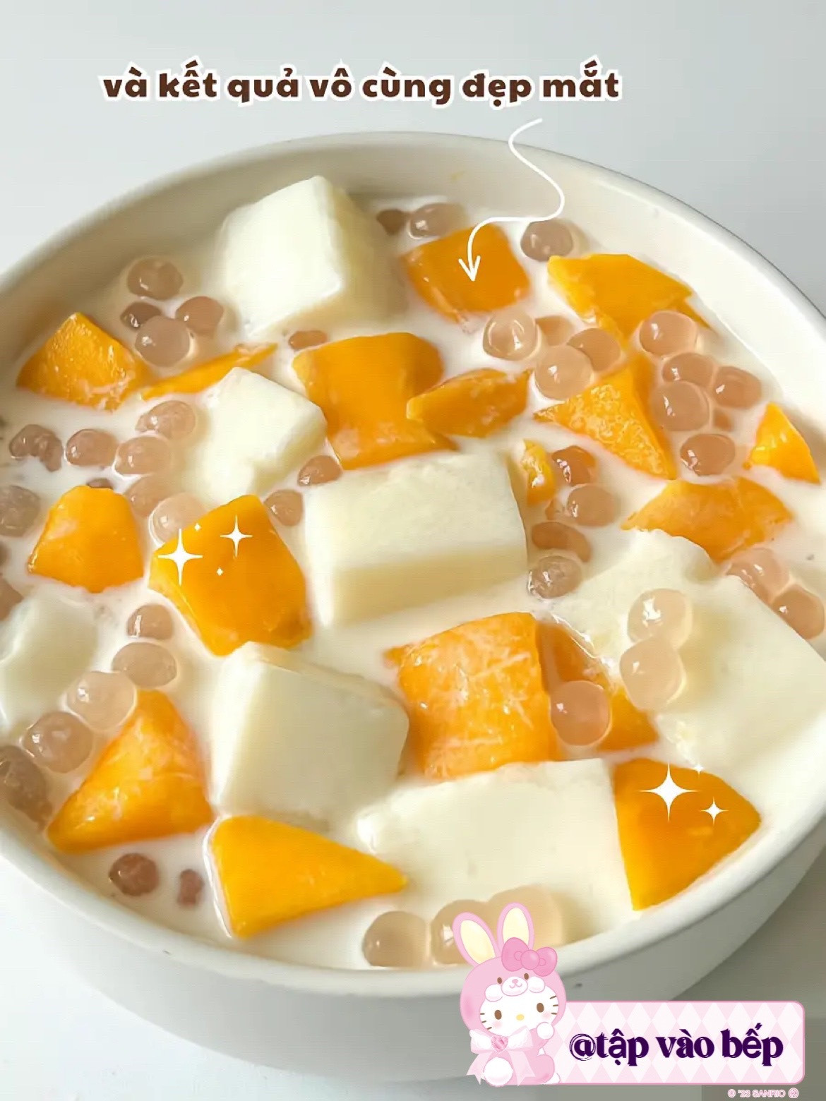 Thạch xoài mát lạnh, ngọt ngào hương vị nhiệt đới