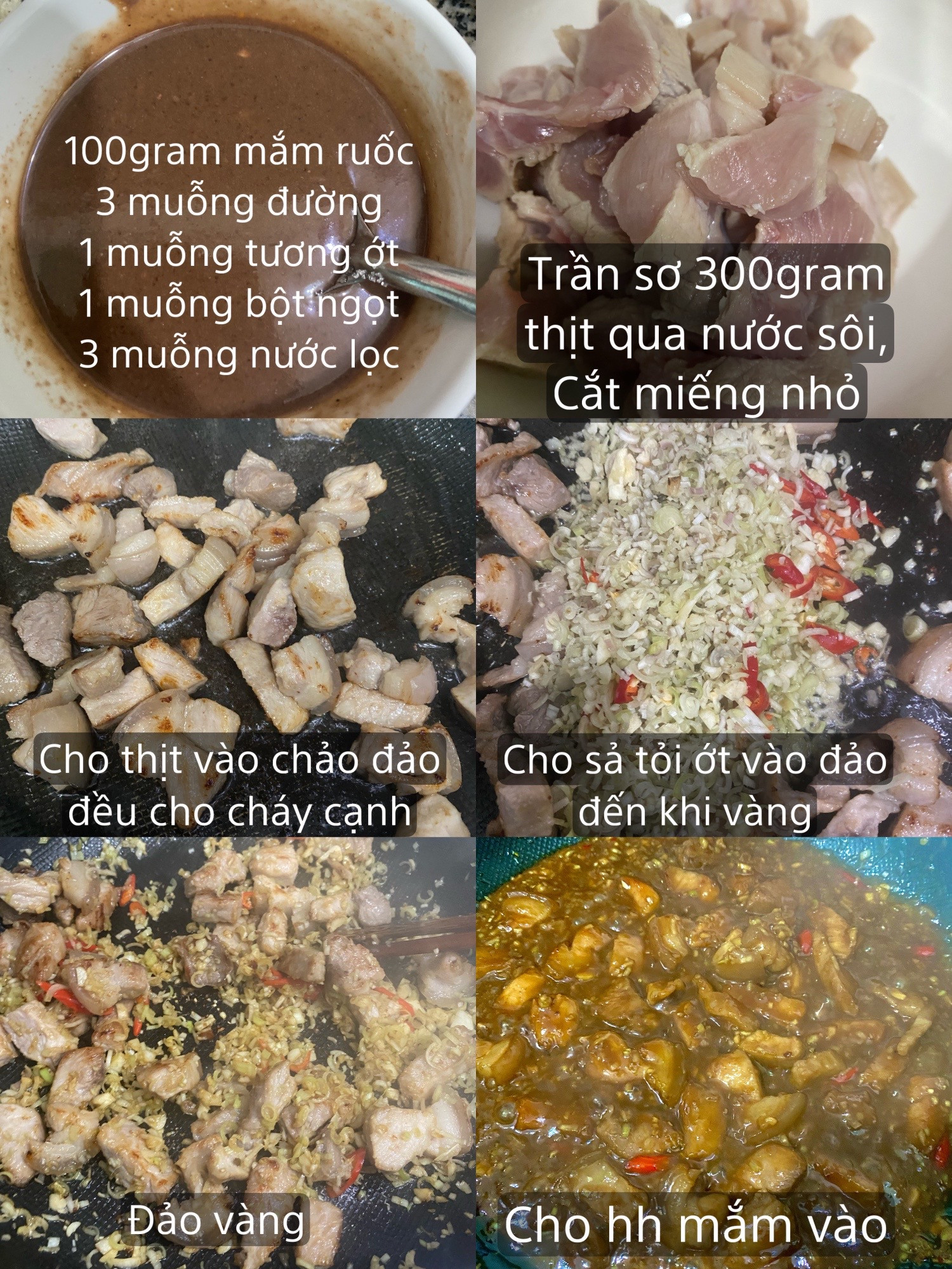 Thịt Kho Mắm Ruốc Thơm Lừng, Đậm Đà, Đưa Cơm
