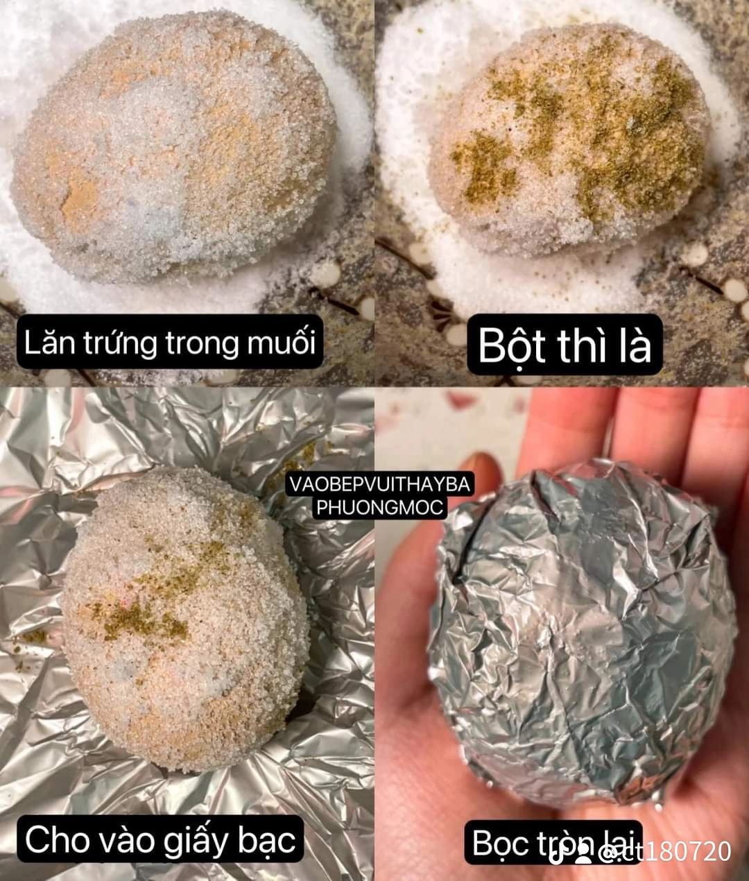 Trứng nướng muối giấm - Hương vị đậm đà khó quên