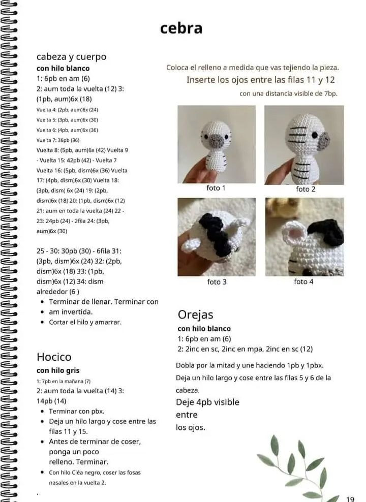 Adorables Amigurumis de Animales: Colección de Patrones Parte 1