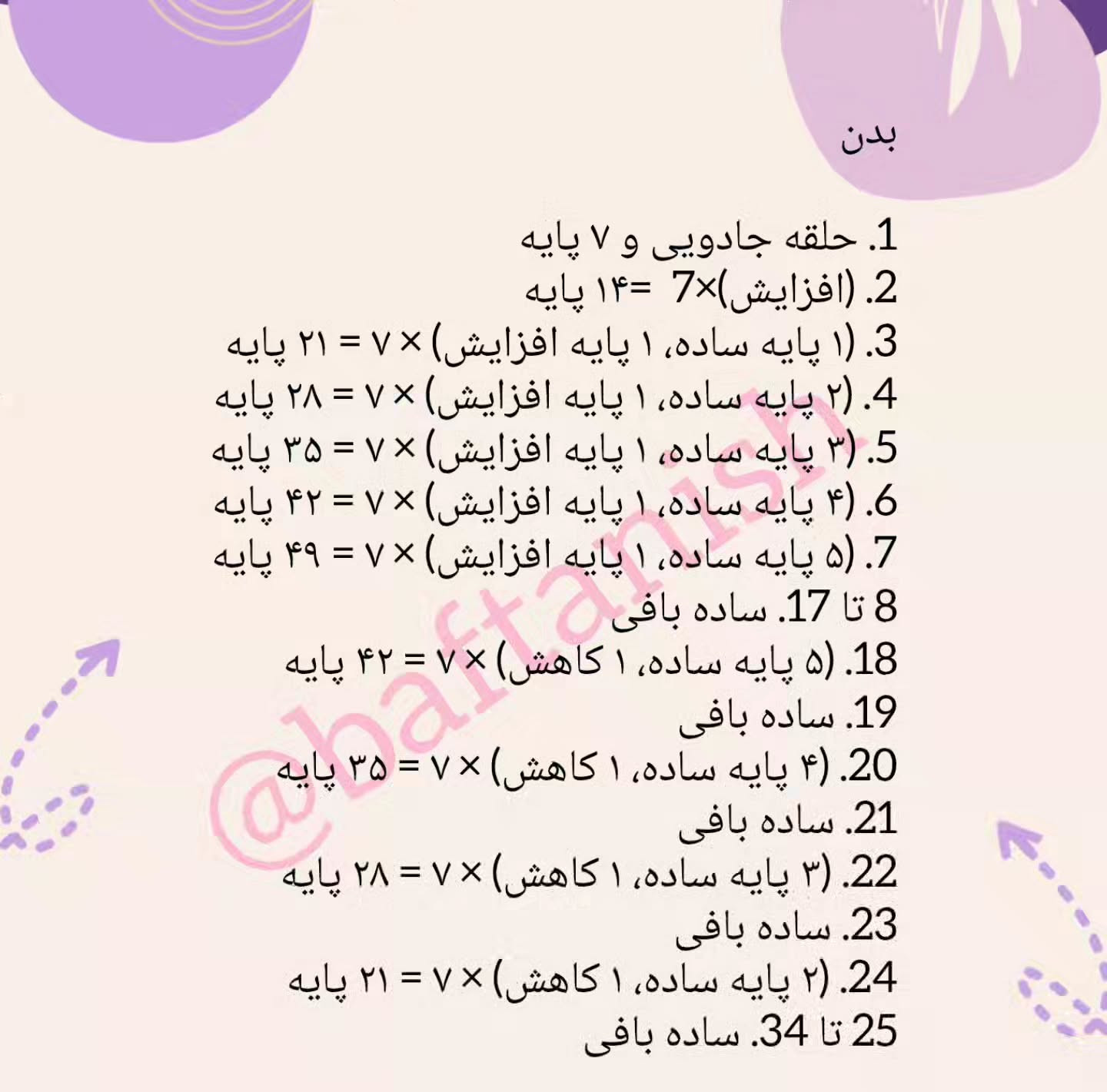 الگوی قلاب بافی عروسک اردک رایگان