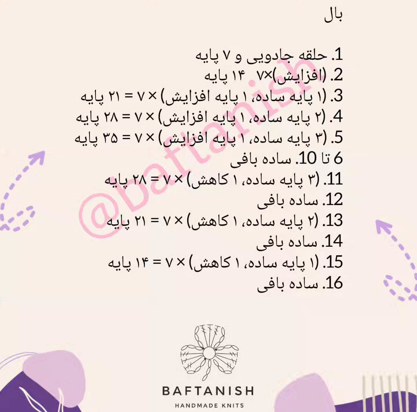 الگوی قلاب بافی عروسک اردک رایگان