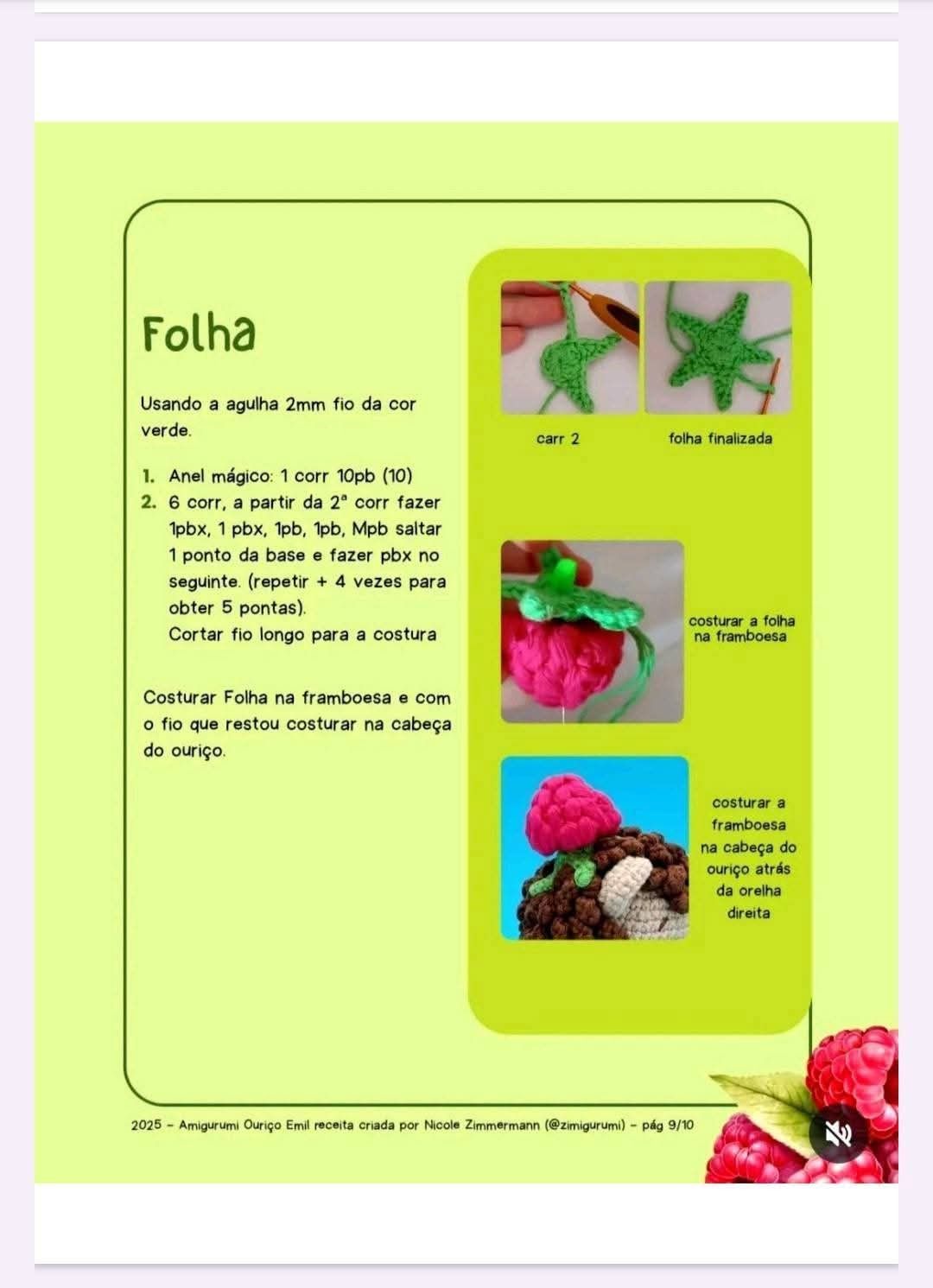 Amigurumi de Ouriço Adorável: Receita Gratuita para Crochê