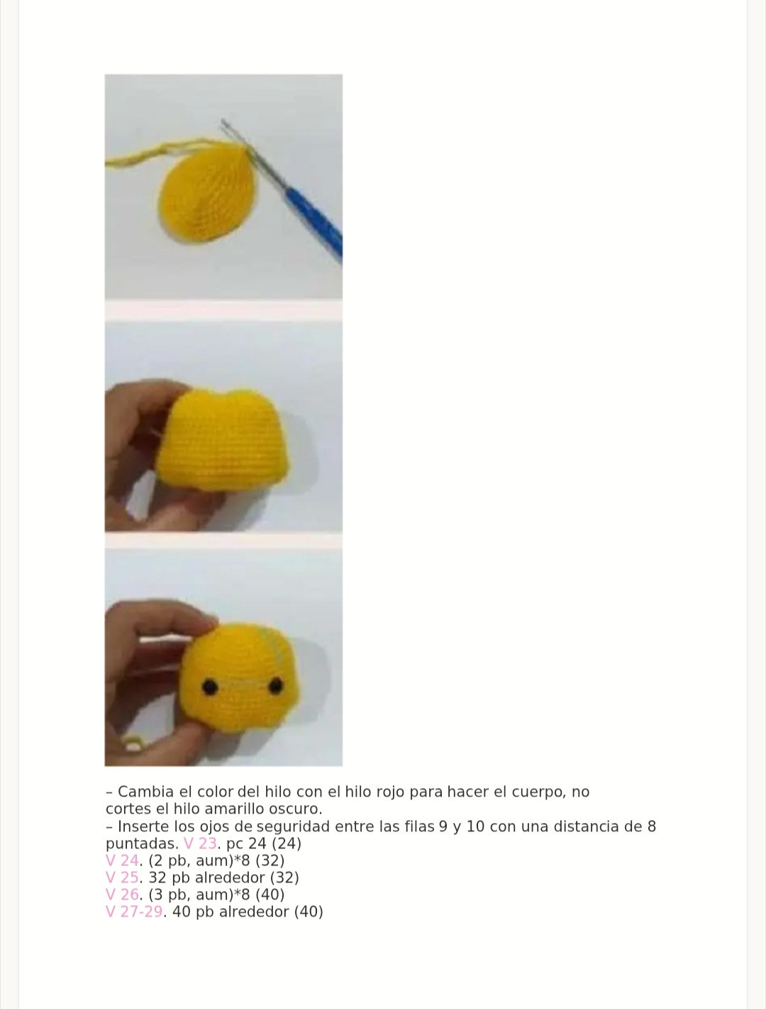 Amigurumi Winnie the Pooh Patrón PDF Gratuito