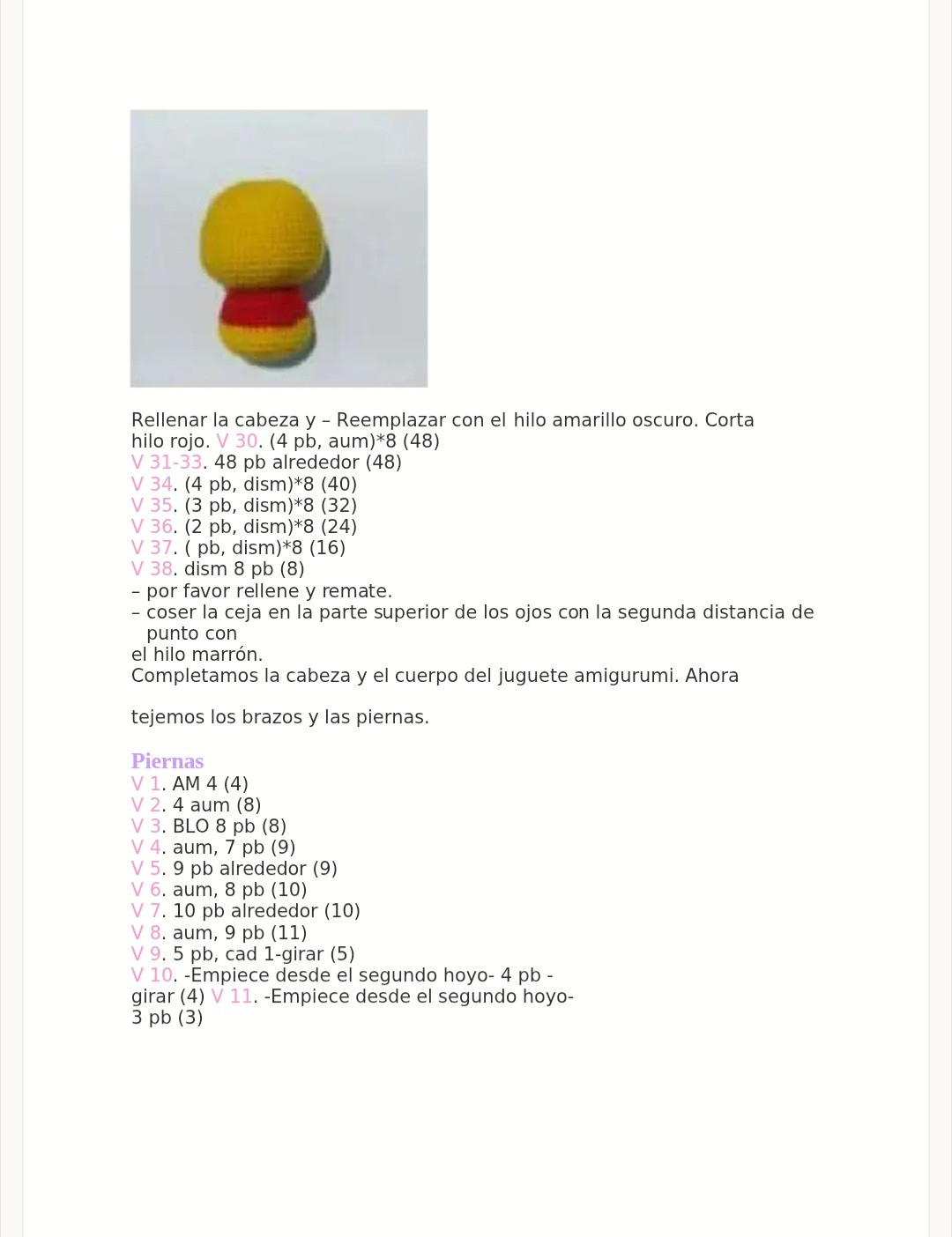 Amigurumi Winnie the Pooh Patrón PDF Gratuito