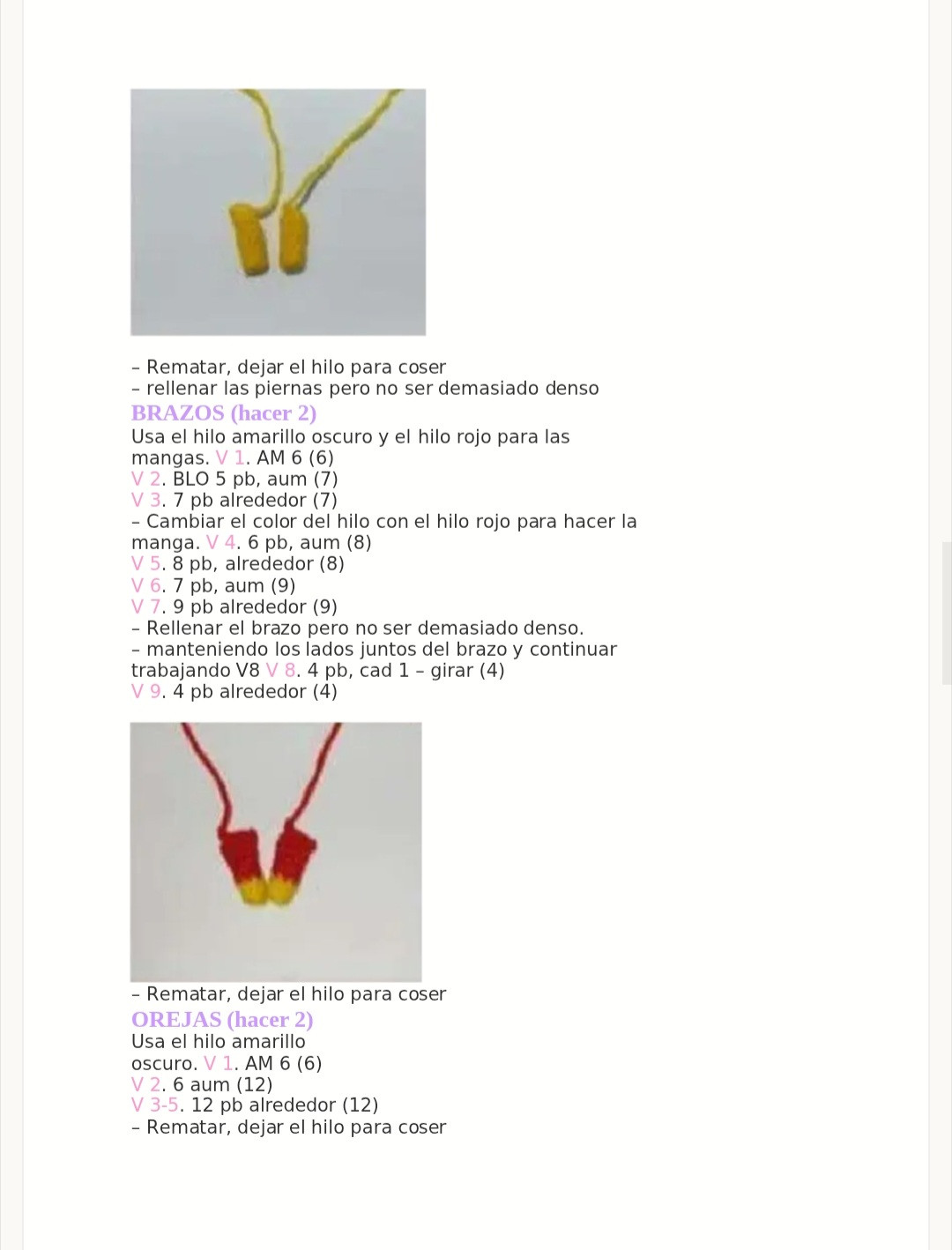 Amigurumi Winnie the Pooh Patrón PDF Gratuito