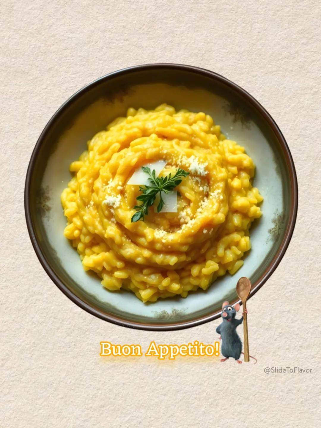 Authentic Risotto alla Milanese Recipe 🧀🇮🇹