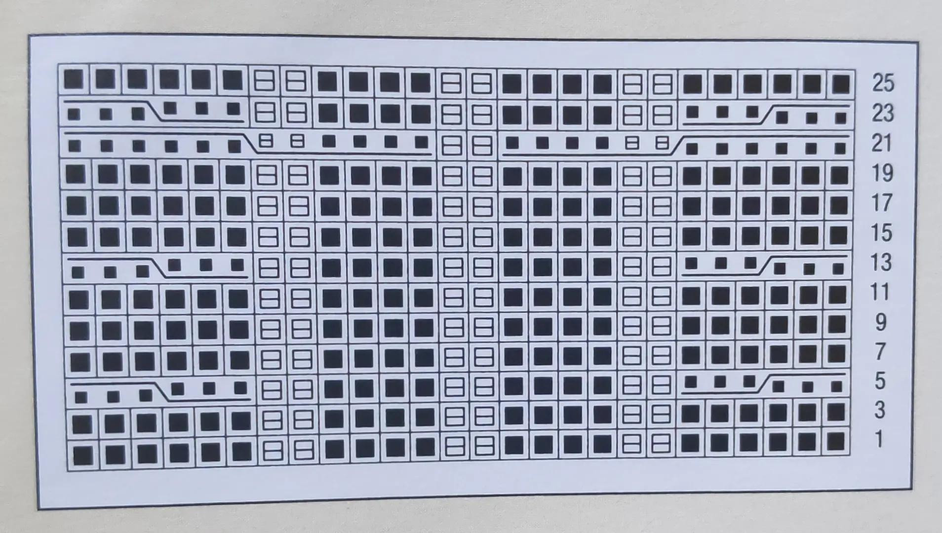 Ажурный узор вязания крючком с диаграммой и инструкциями