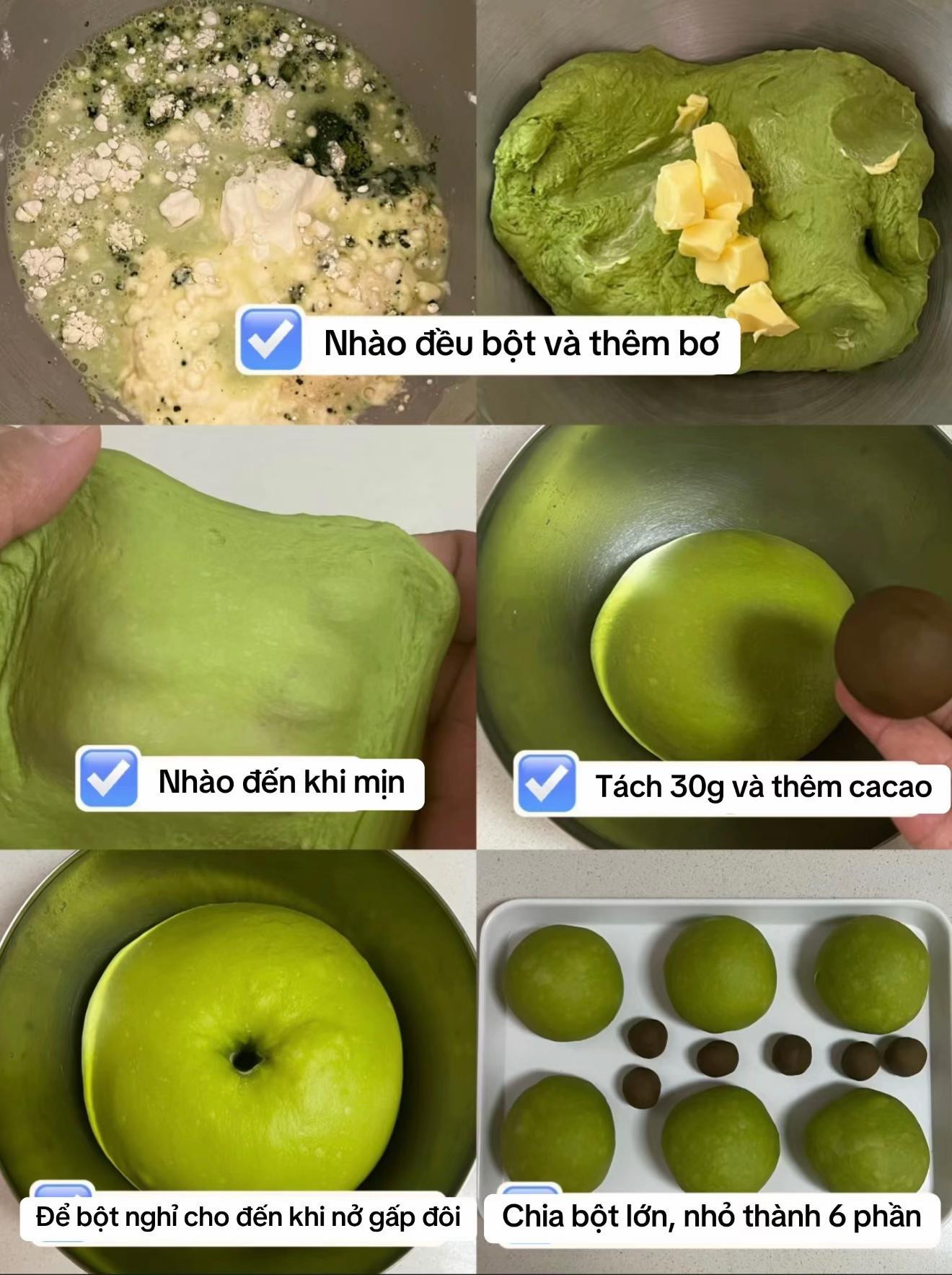 Bánh Cây Thông Giáng Sinh Xanh Mát Tặng Người Thương