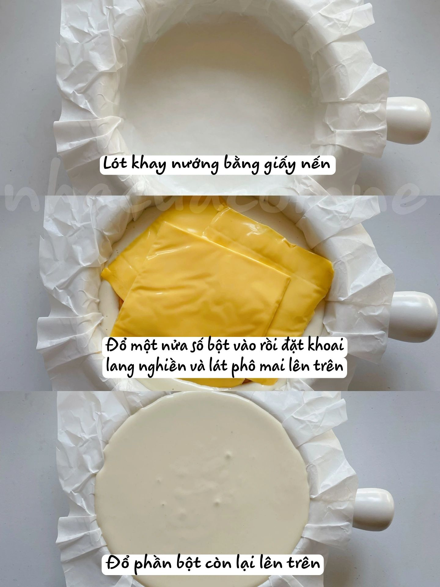 Bánh nếp nướng phô mai khoai lang