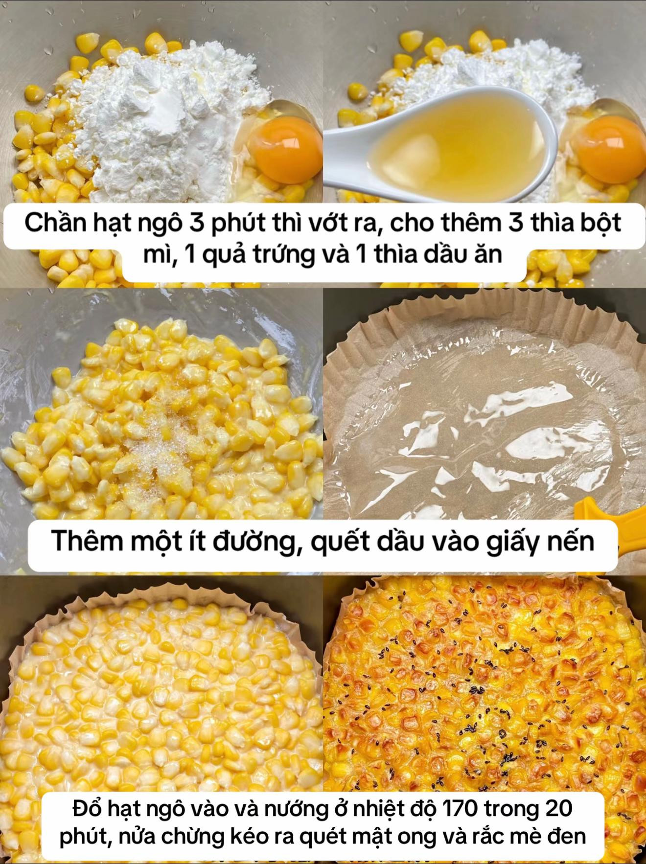 Bánh ngô healthy