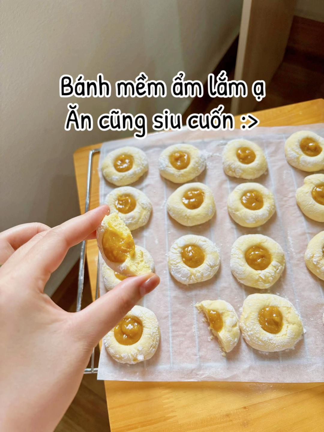 Bánh Quy Chanh Mềm Mịn, Chua Ngọt Tan Chảy