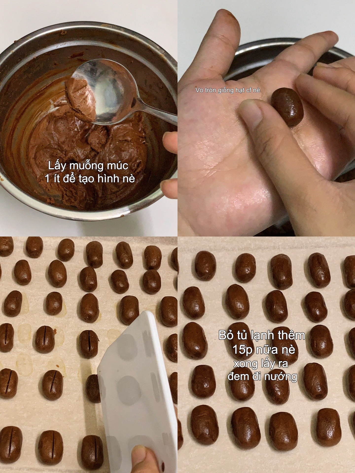 Bánh Quy Hạt Cà Phê Thơm Ngon Đậm Đà