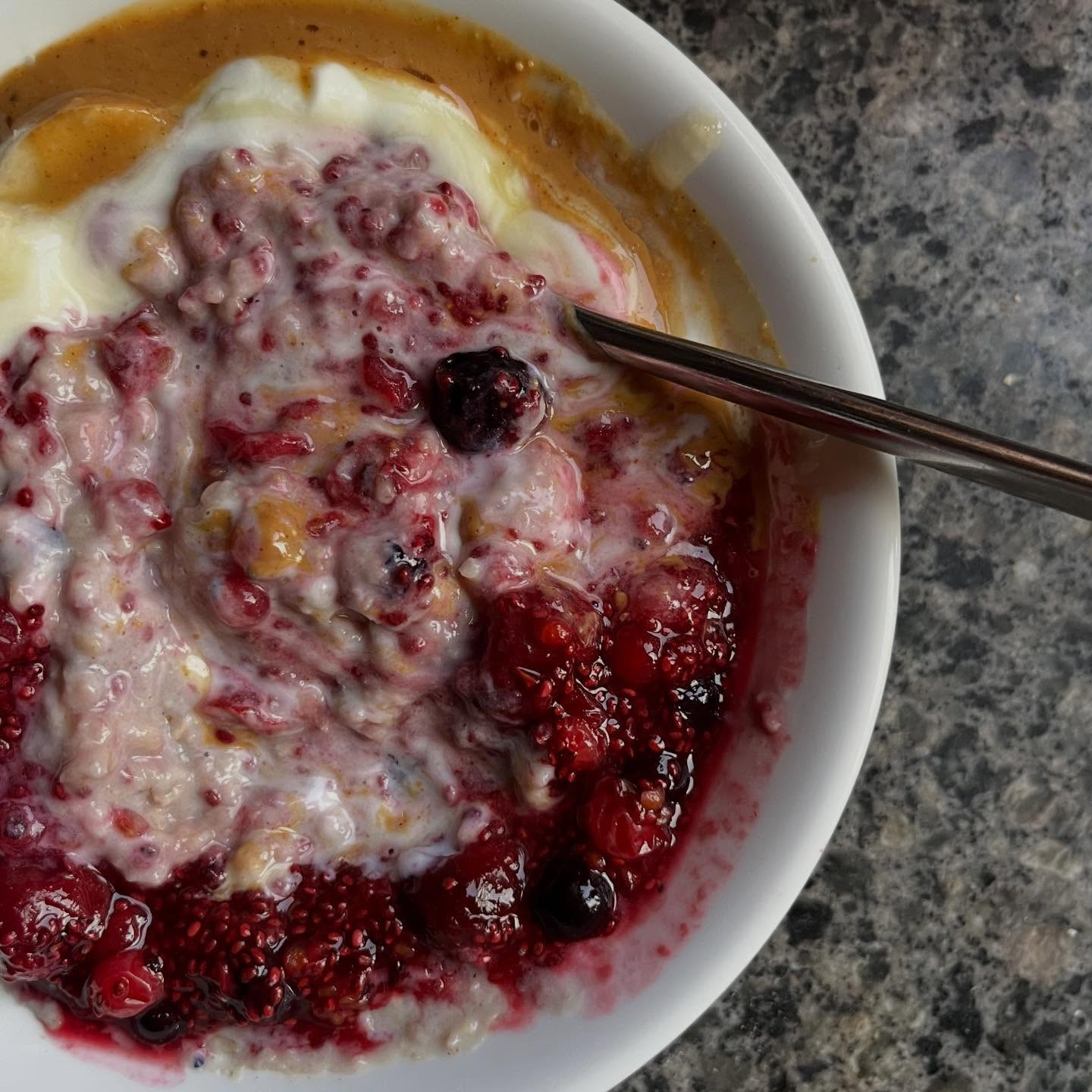 Berry Bliss Protein Oatmeal Bowl