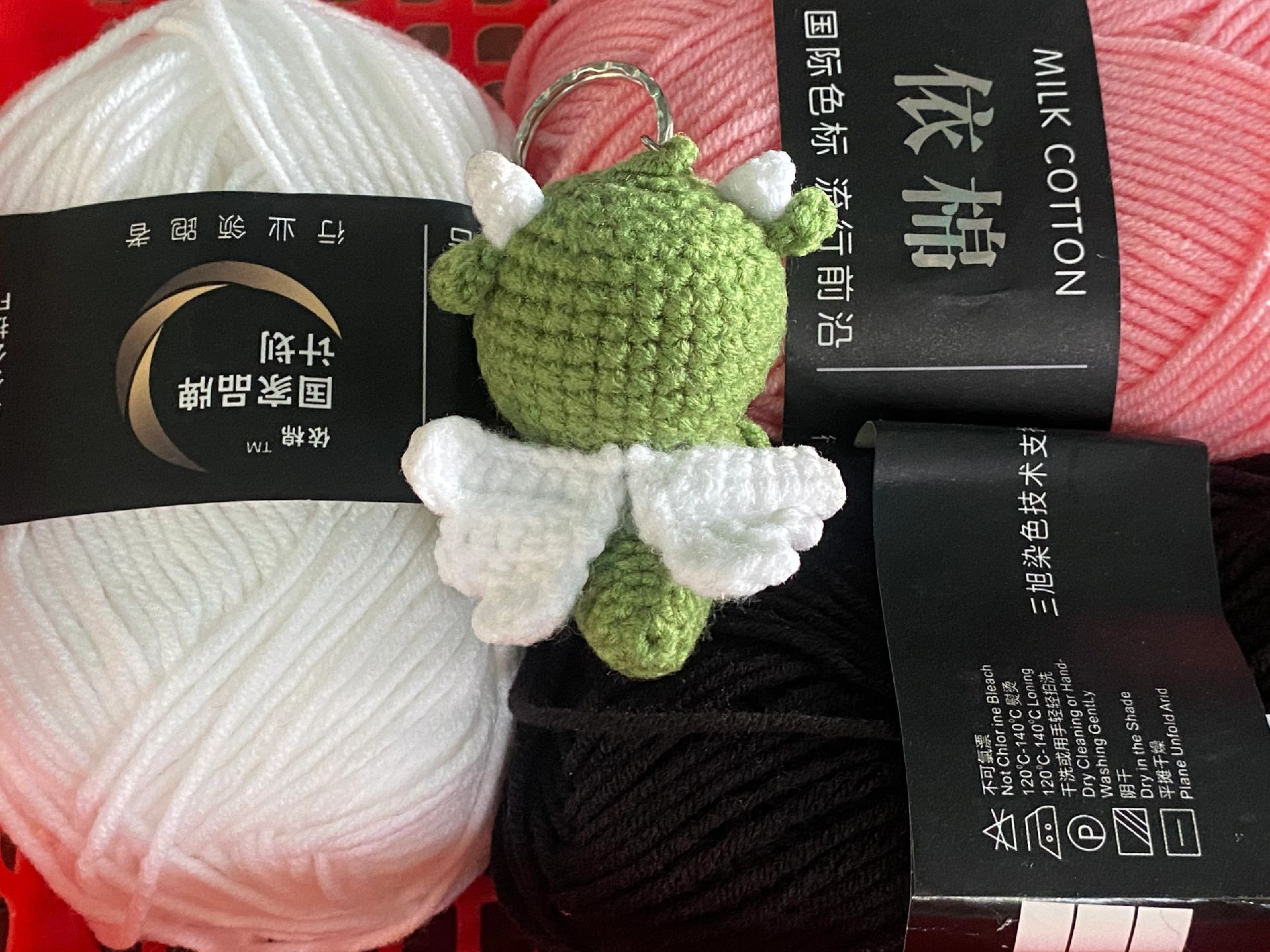 Biểu đồ chi tiết hướng dẫn móc len rồng mini dễ hiểu