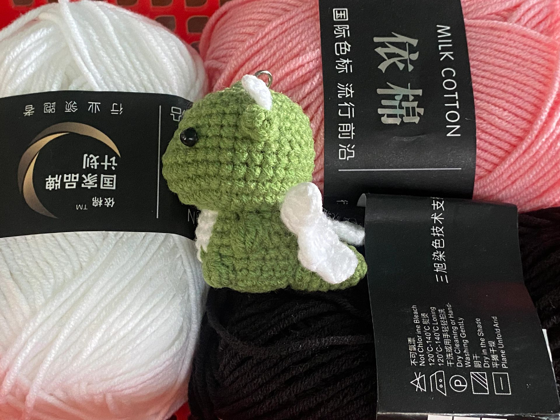 Biểu đồ chi tiết hướng dẫn móc len rồng mini dễ hiểu