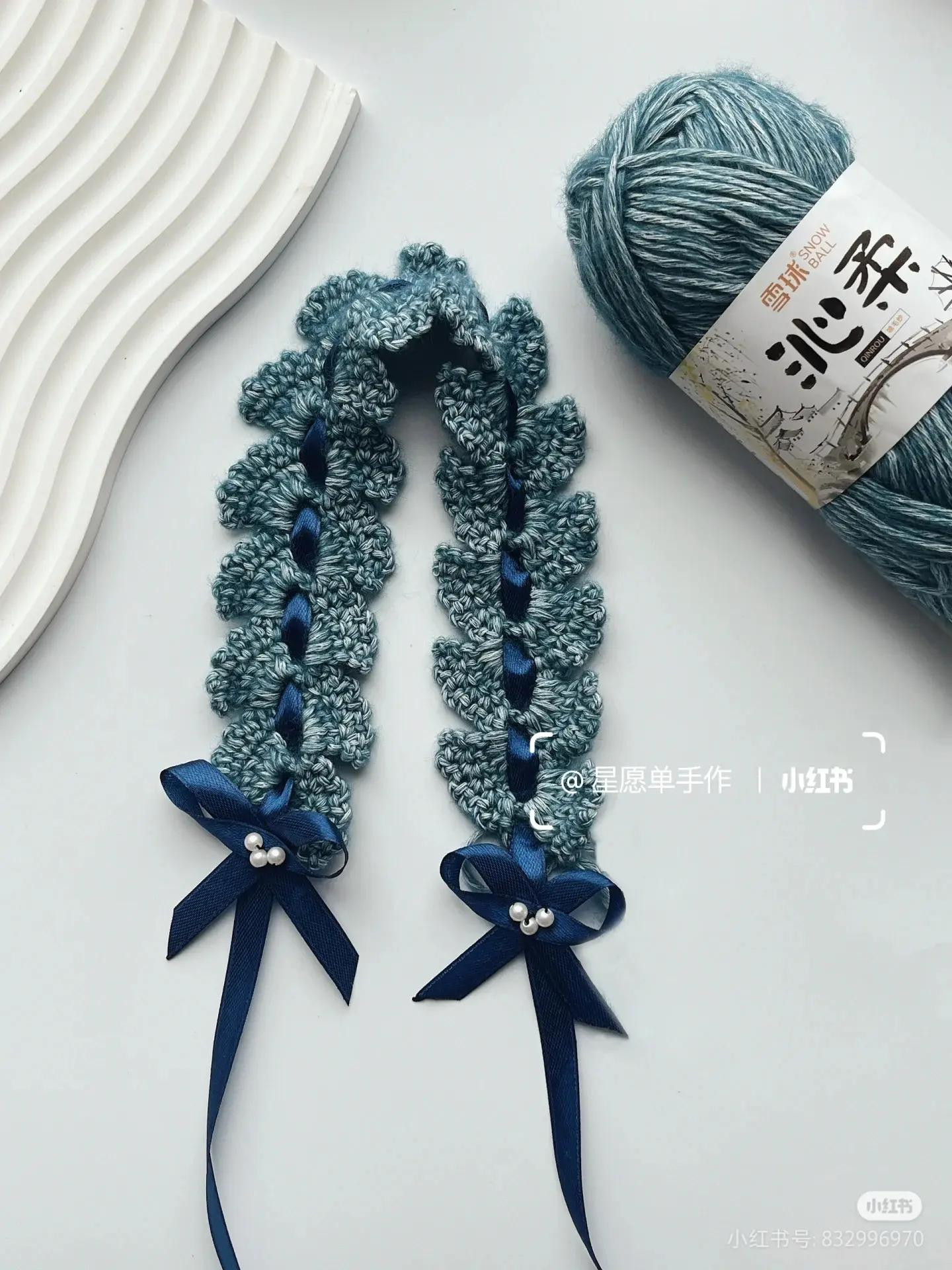 Blue Butterfly Crochet Hairband Pattern for Elegant Style