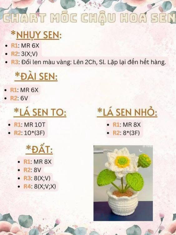 Bó hoa móc len rực rỡ với sắc cam vàng và trắng