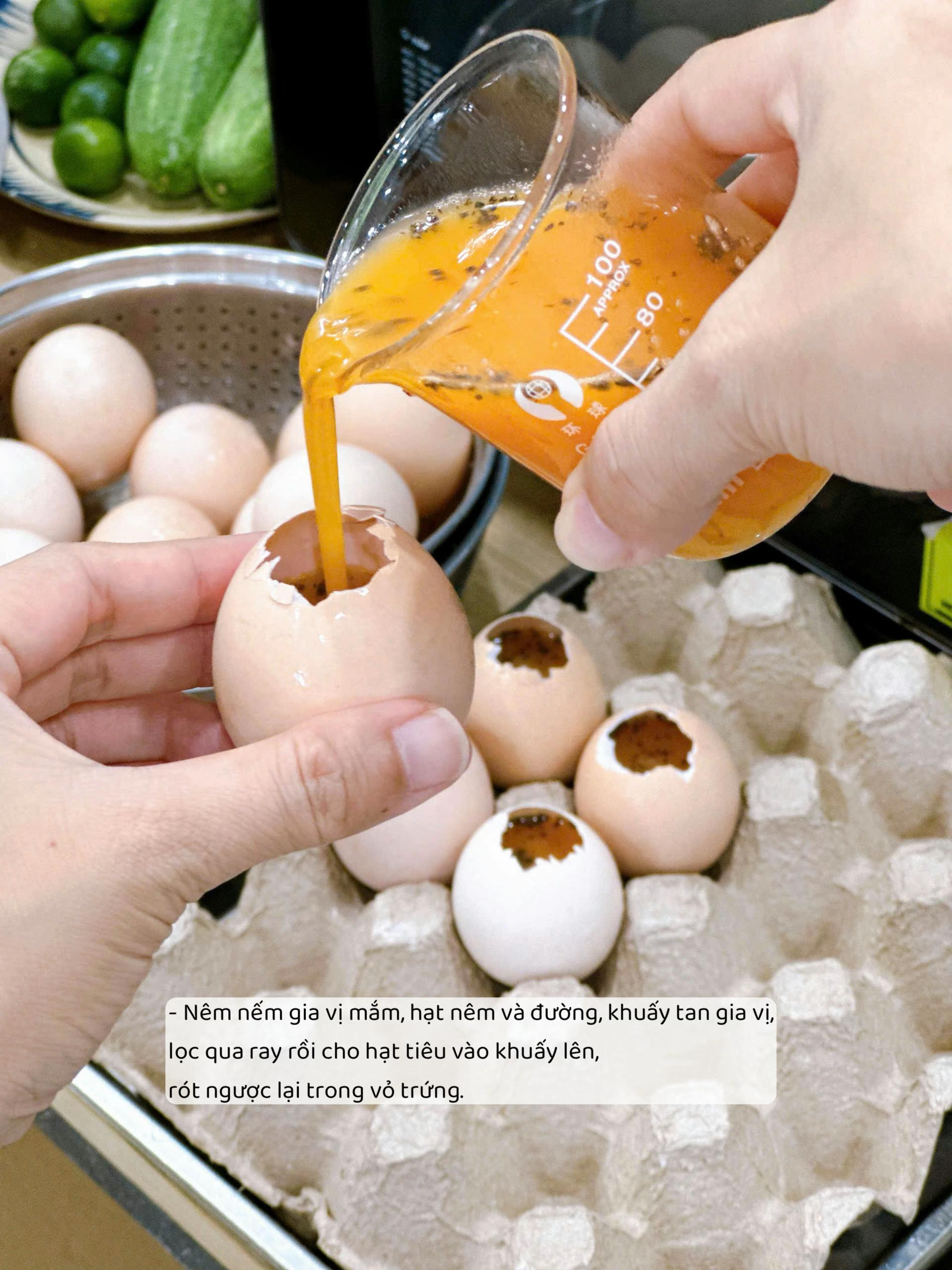 CÁCH LÀM MÓN TRỨNG GÀ NƯỚNG BẤT BẠI
