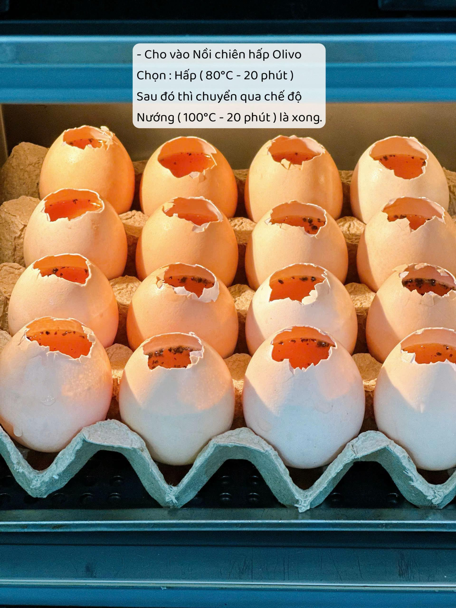 CÁCH LÀM MÓN TRỨNG GÀ NƯỚNG BẤT BẠI