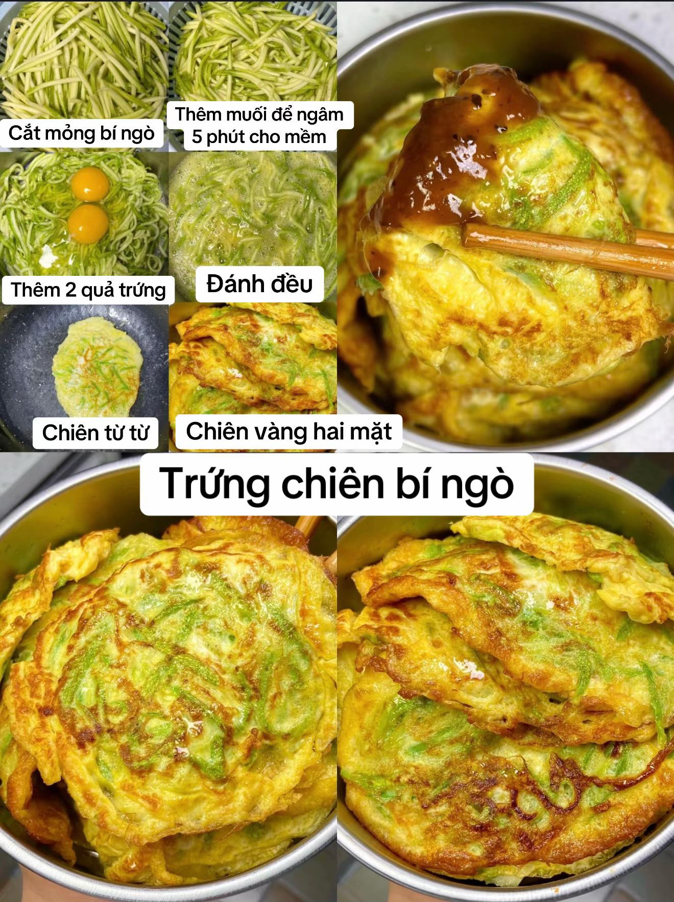 Chả tôm hấp trứng bông cải xanh mướt