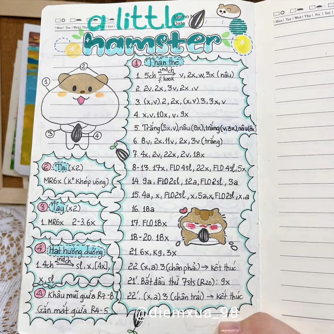 CHART CHUỘT HAMSTER MINI