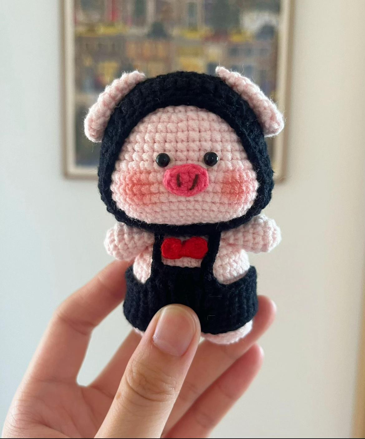 Chart móc đôi heo cô dâu chú rể