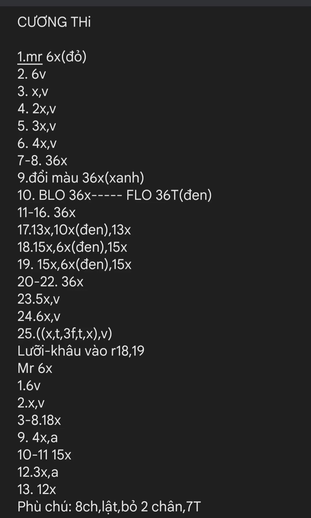 Chart móc len ma ngộ nghĩnh với lưỡi dài dễ thương