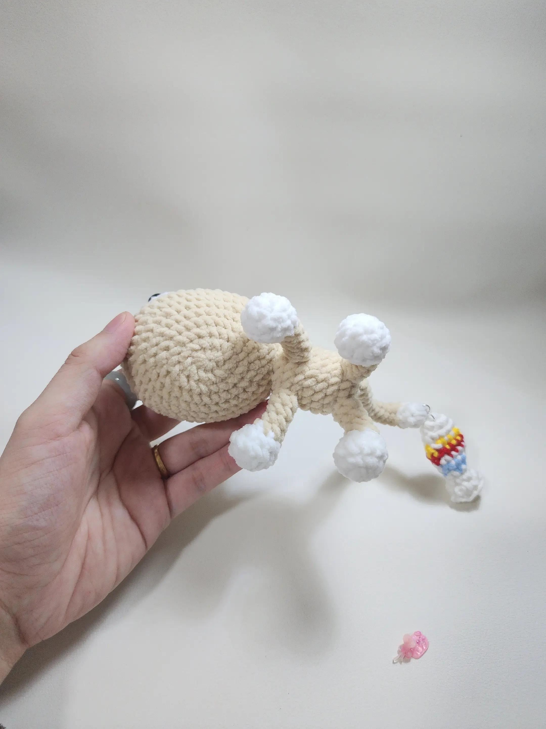 Chart móc len mèo tôm dễ thương với hướng dẫn chi tiết