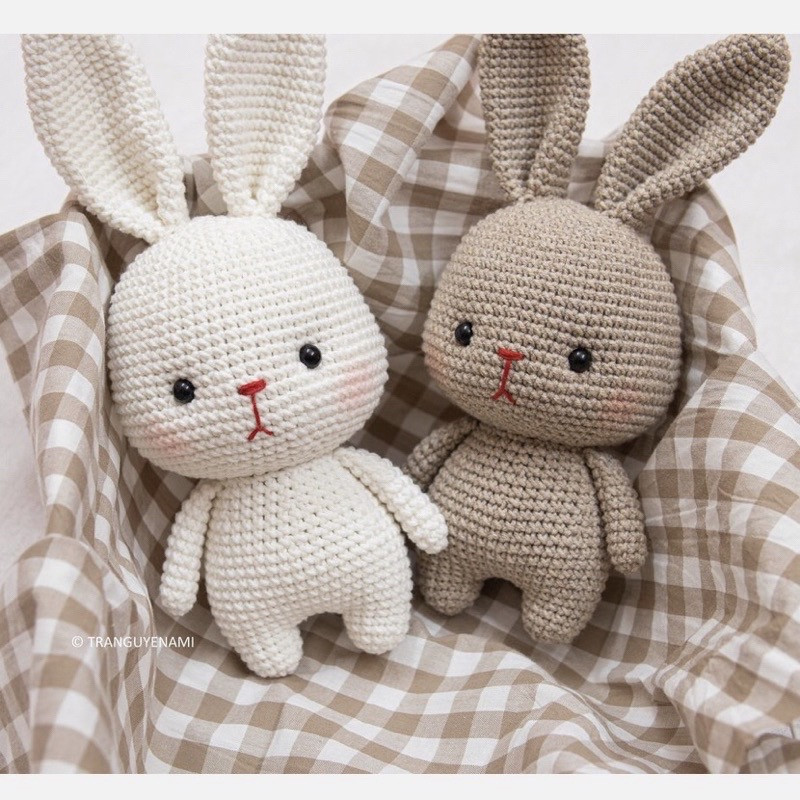 Chart móc len thỏ dễ thương từ tiệm BumBum