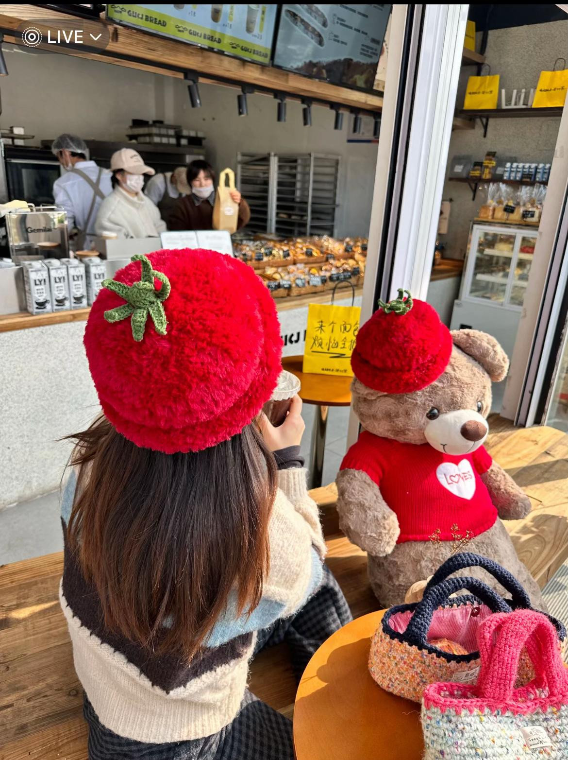 Chart móc mũ len cà chua 🍅🍅