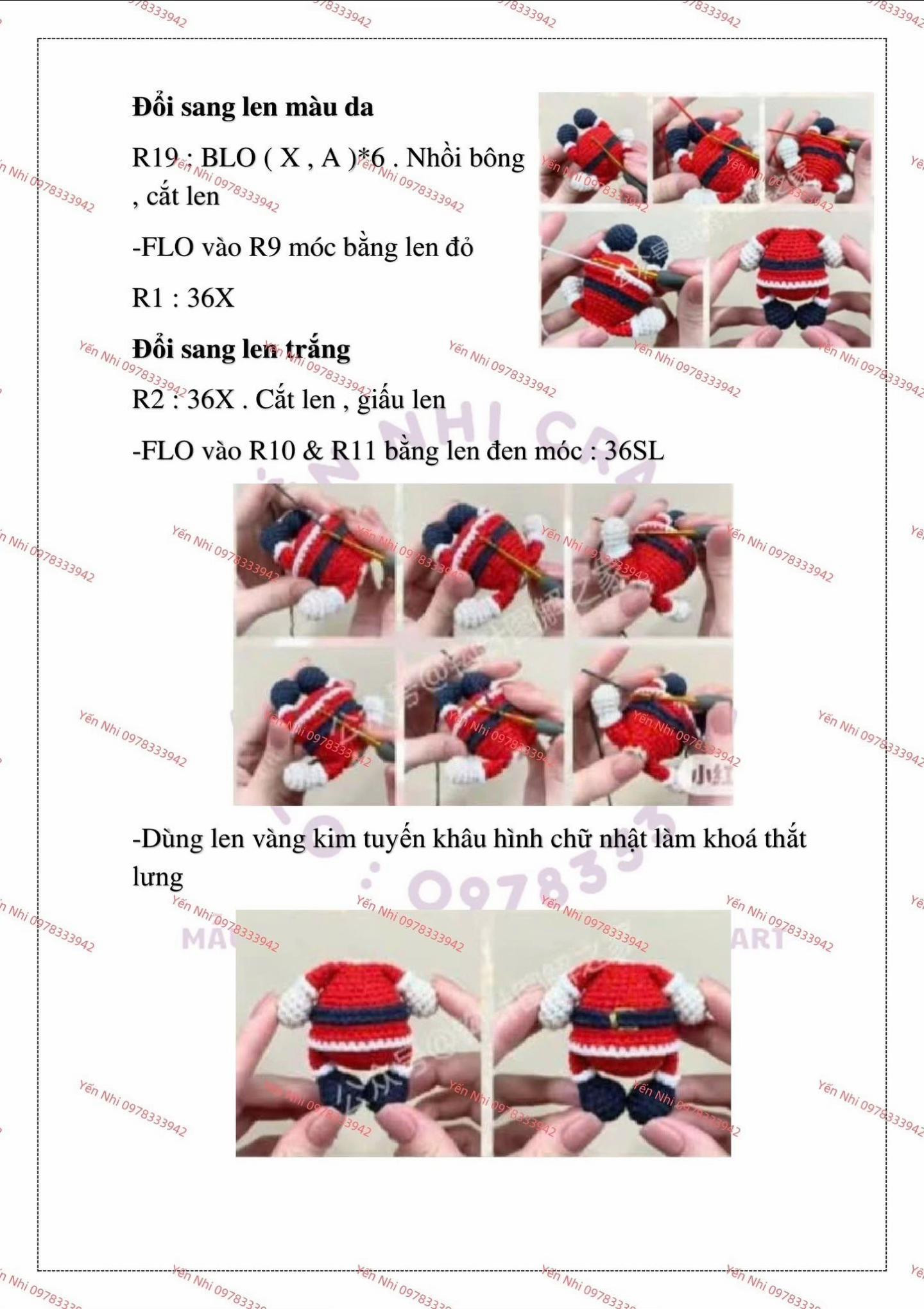 Chart móc ông già noel và người tuyết