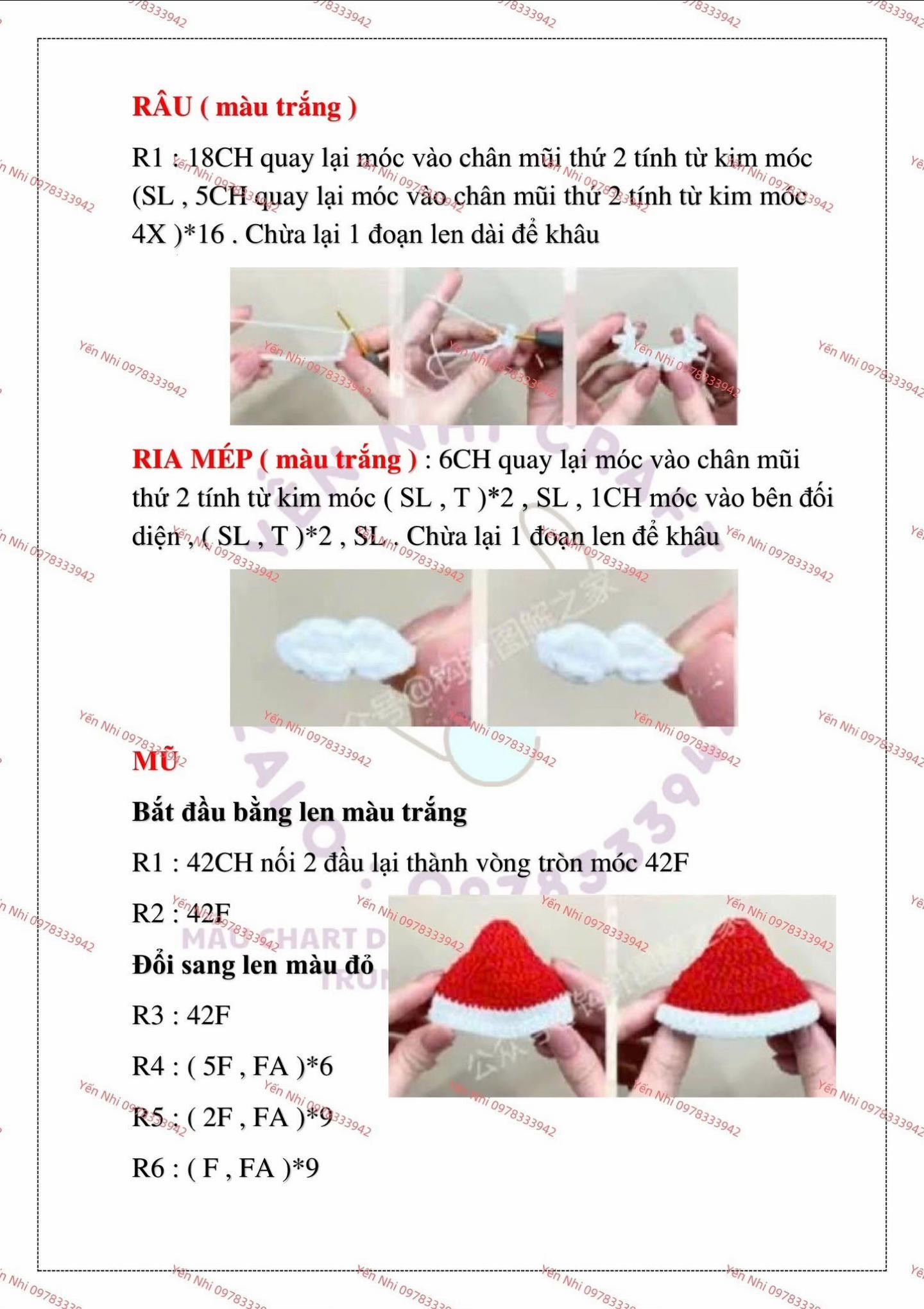 Chart móc ông già noel và người tuyết