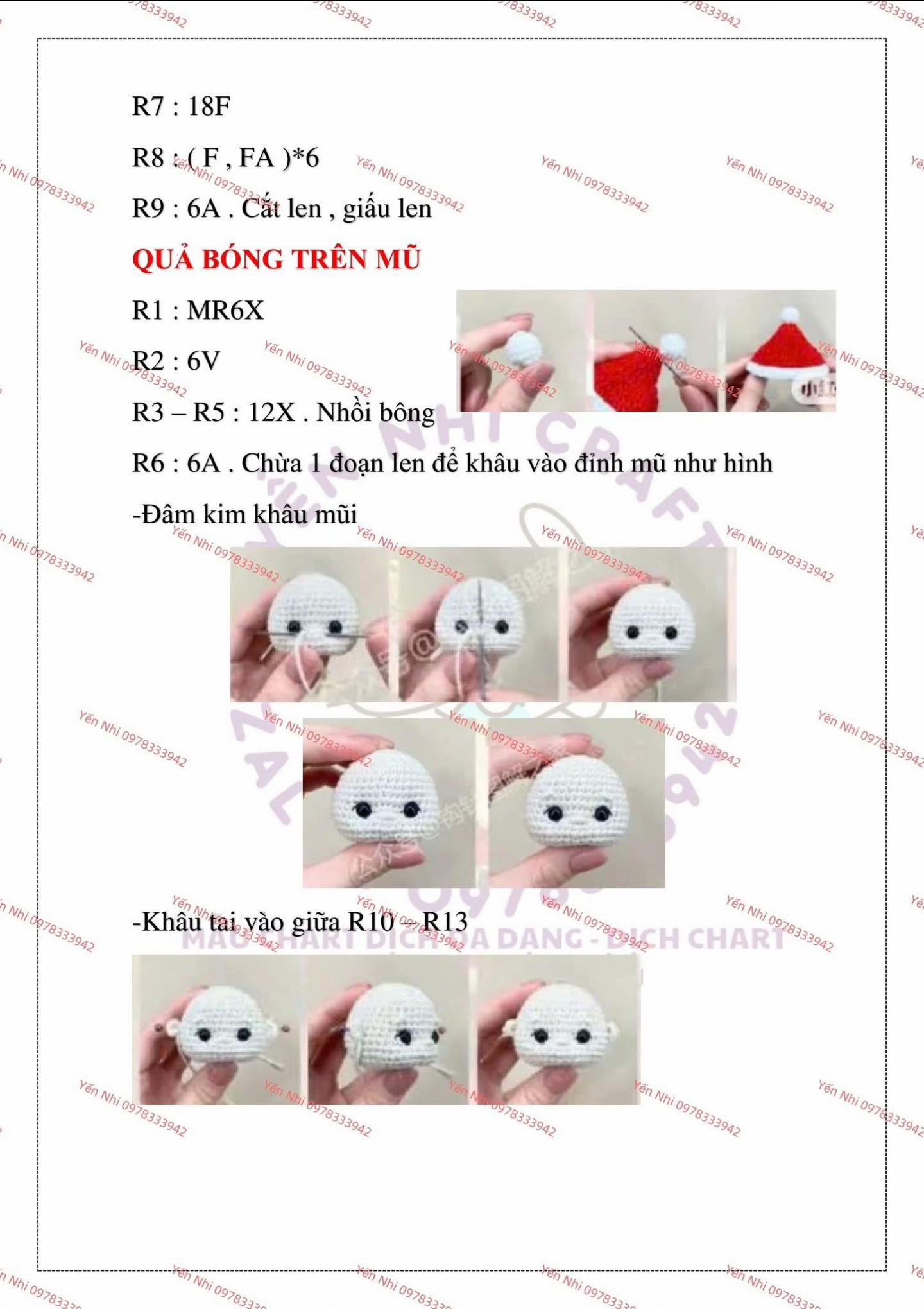 Chart móc ông già noel và người tuyết