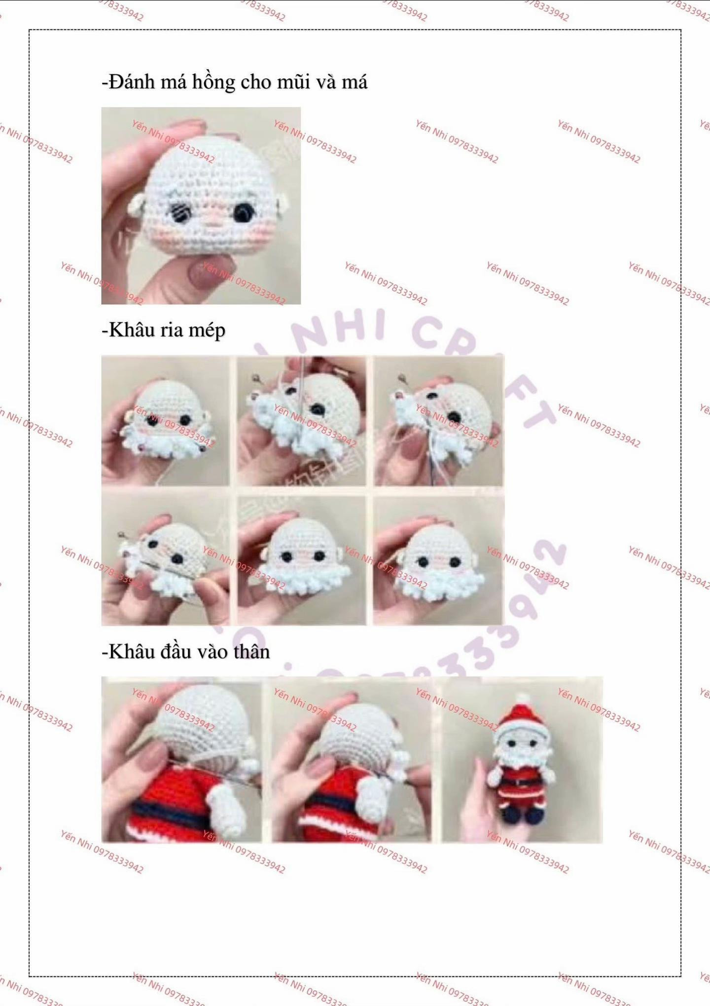 Chart móc ông già noel và người tuyết