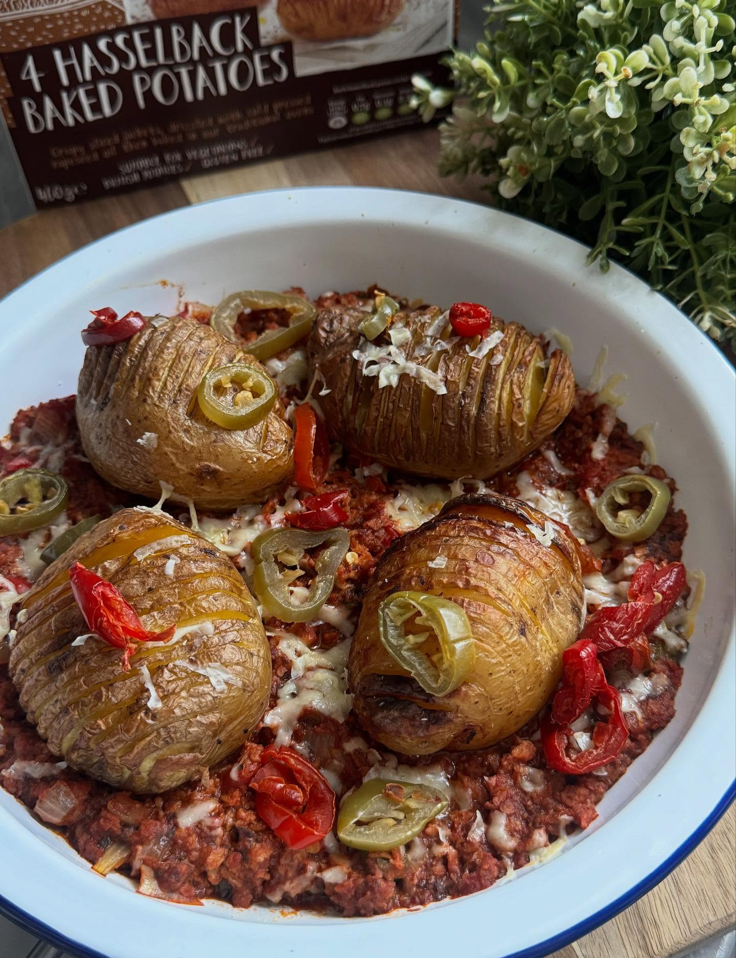 Cheesy Hasselback Taco Fiesta