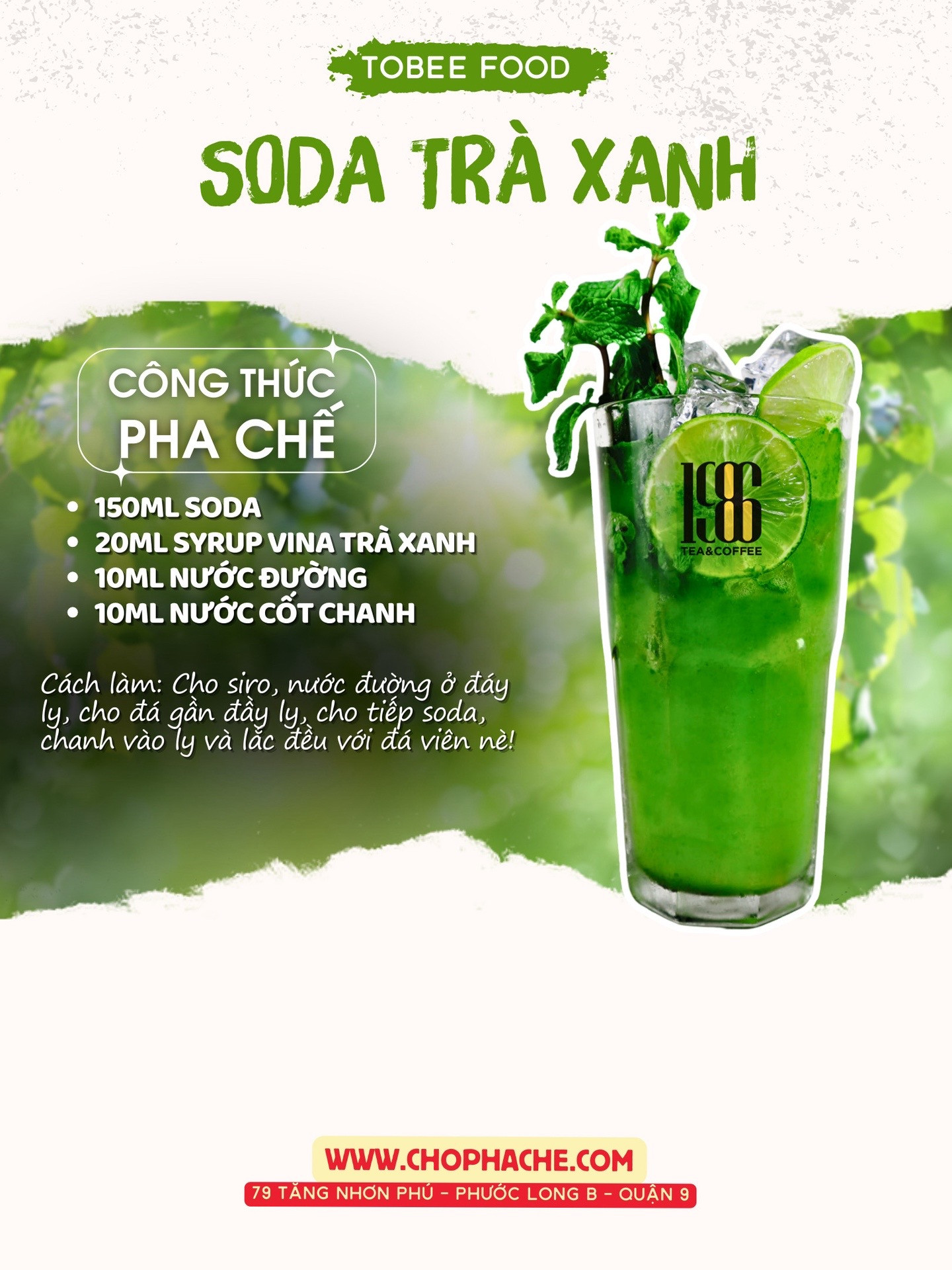 Chia sẻ cách làm soda - p1