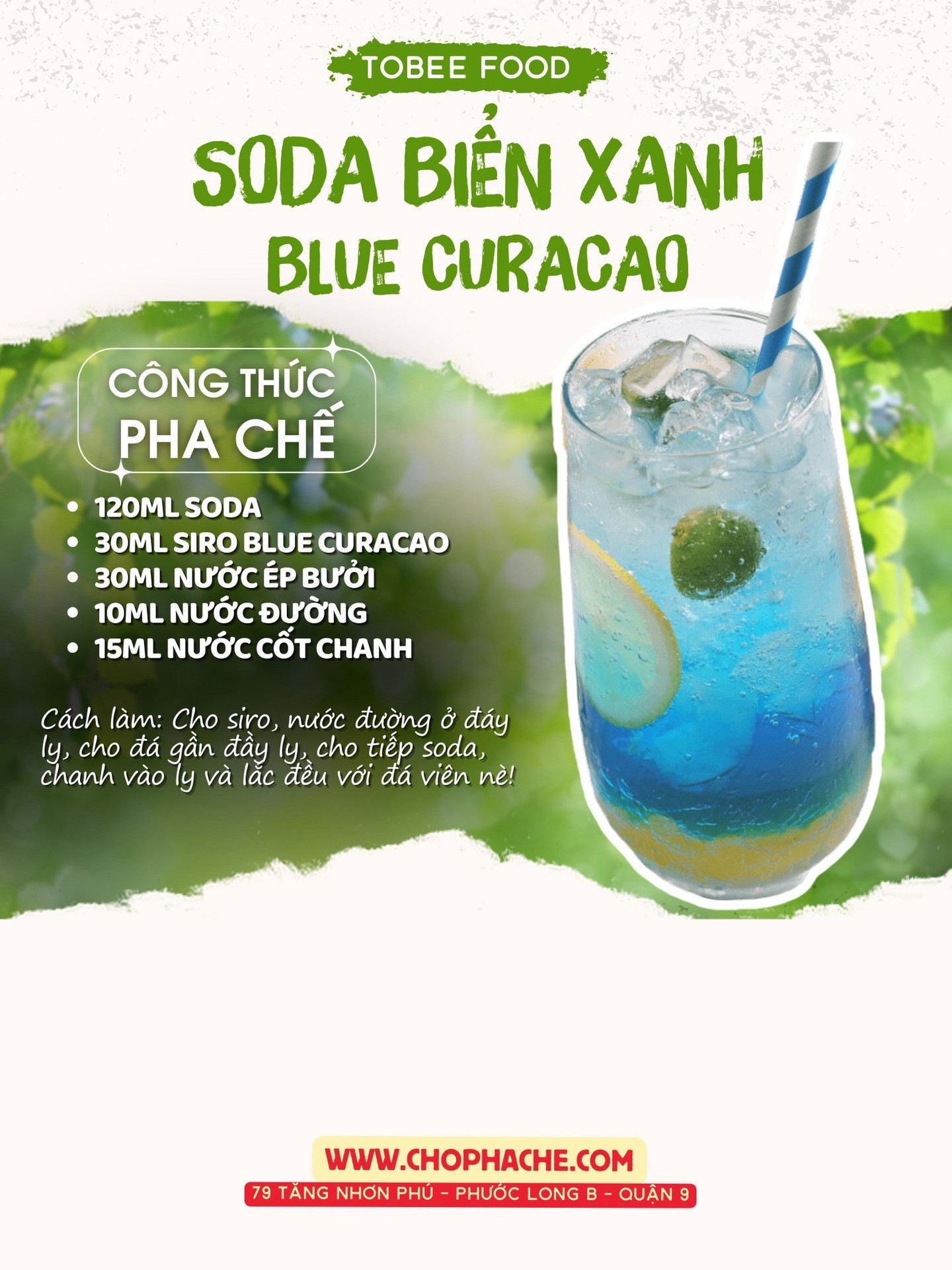 Chia sẻ cách làm soda - p1