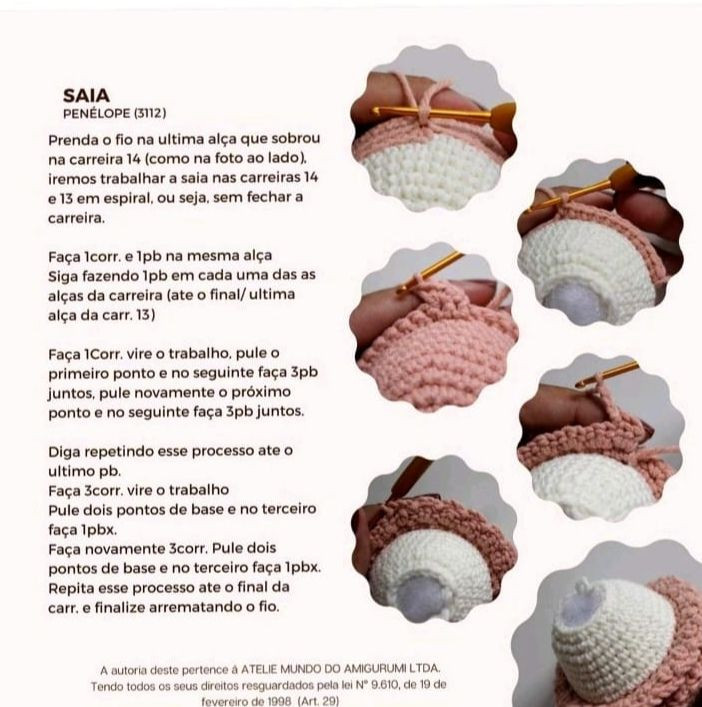 Coelhinho de Amigurumi: Receita Grátis para Você