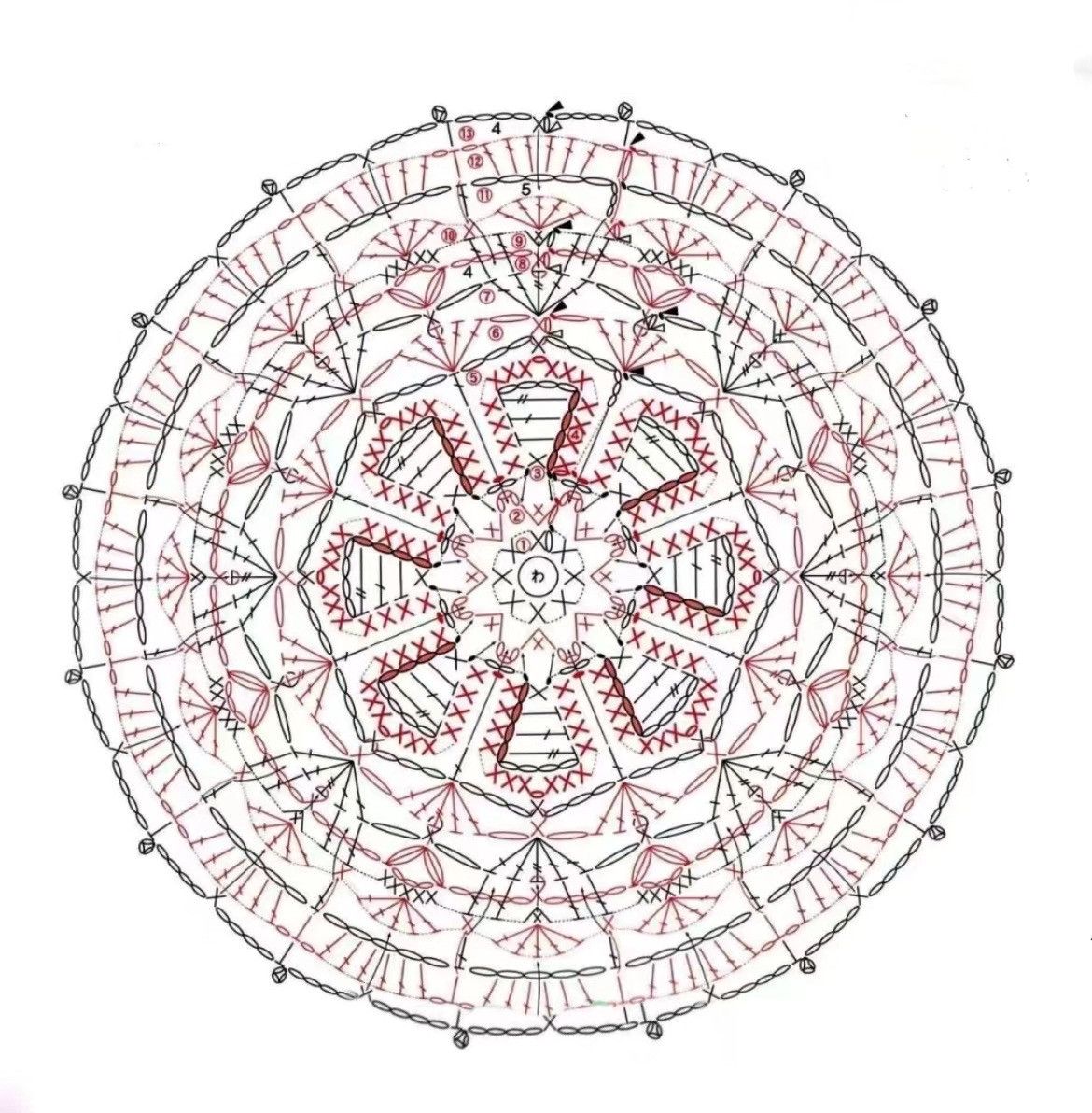 Colorful Crochet Mandala Pattern for Creative Crafting Projects