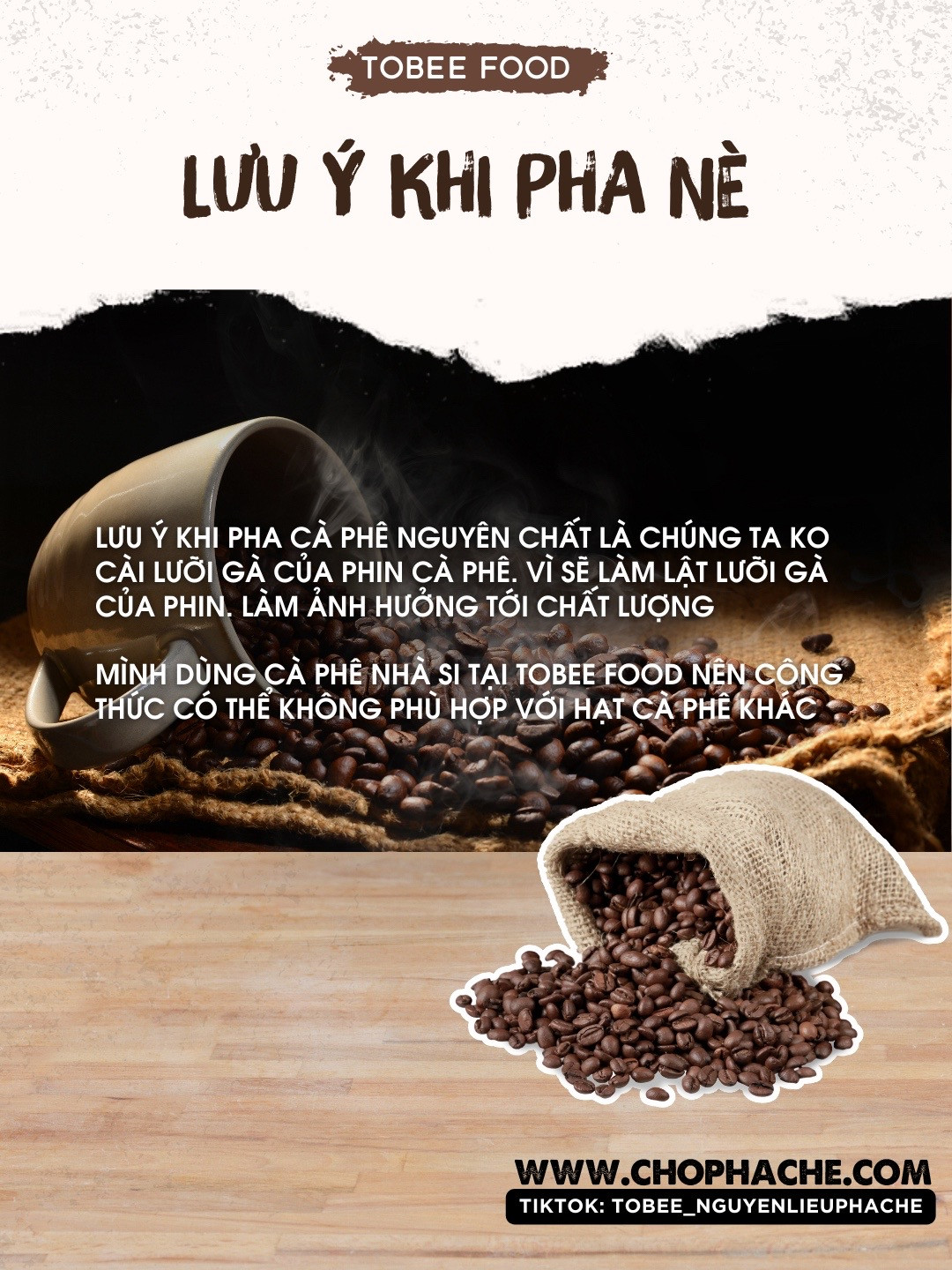 Công thức mình pha cà phê phin