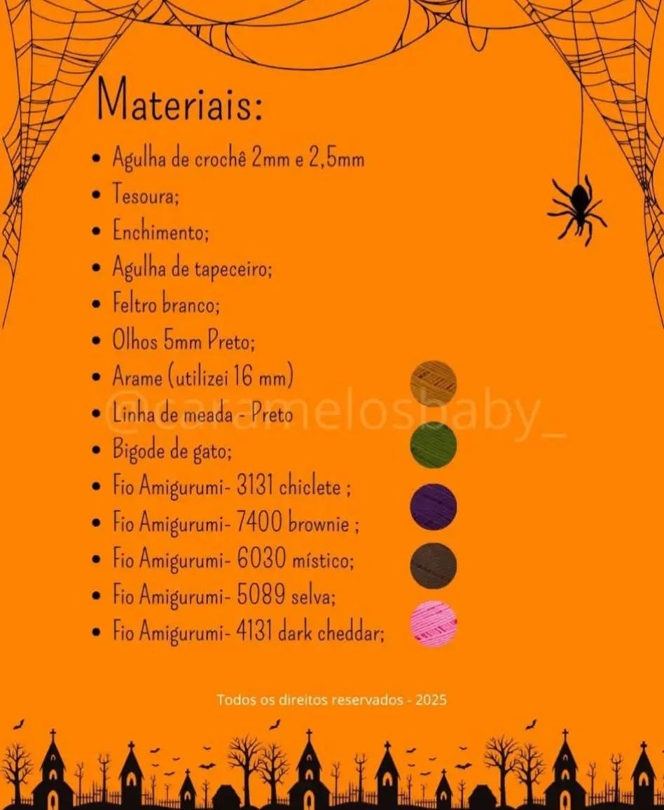 Coragem em Crochê: Especial de Halloween para Fazer em Casa