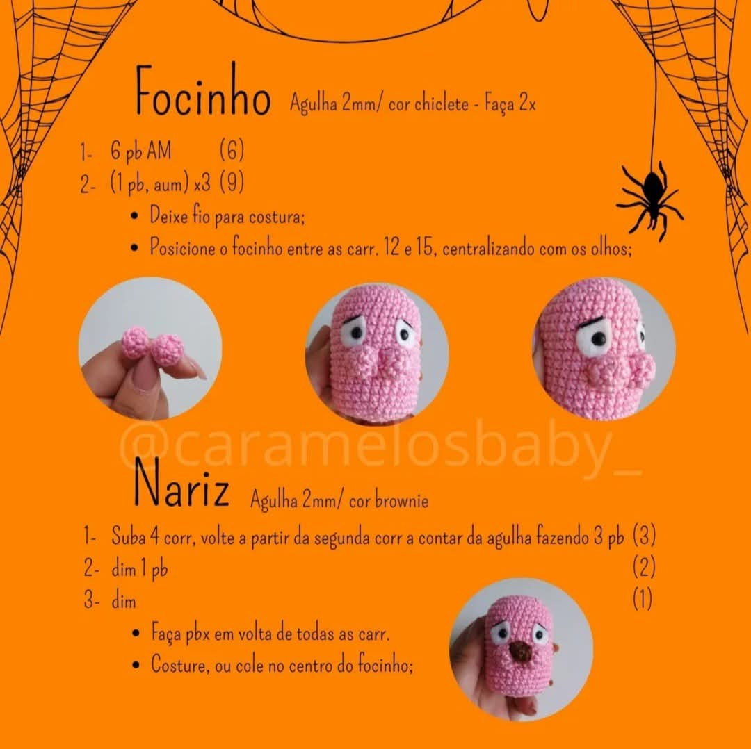Coragem em Crochê: Especial de Halloween para Fazer em Casa