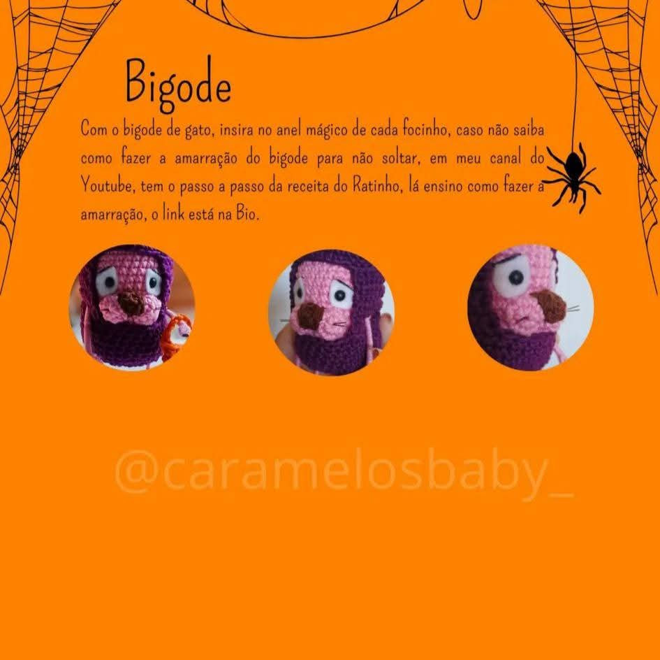 Coragem em Crochê: Especial de Halloween para Fazer em Casa